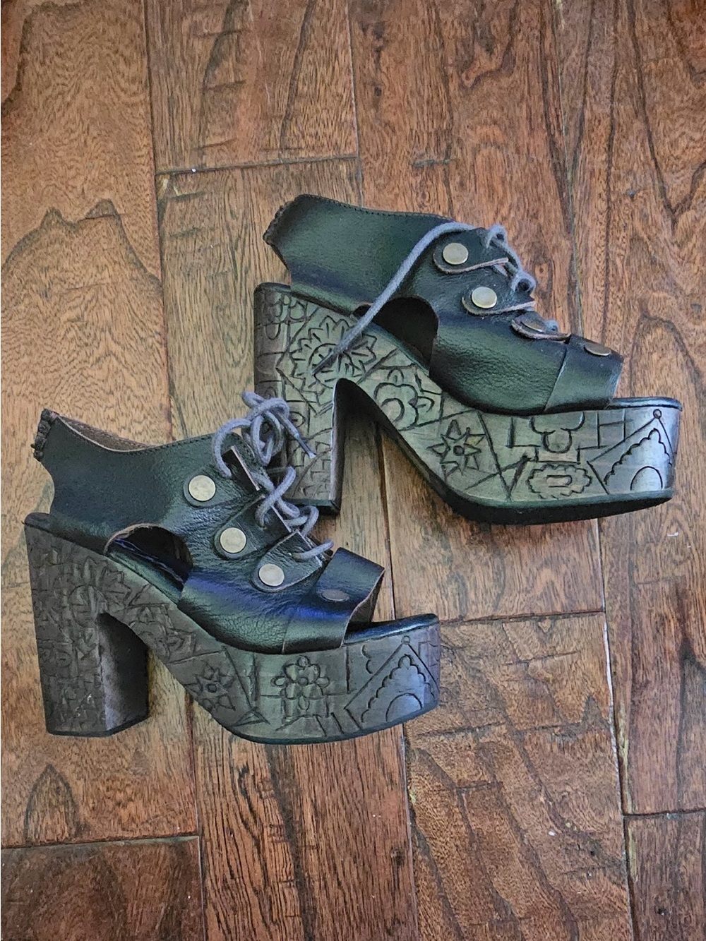 Free People Platform Heels